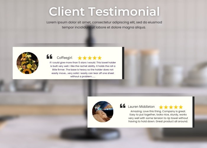 Paper Towel Holder customer review