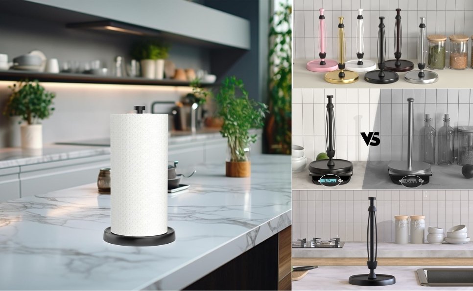 Why This $20 Black Stainless Steel Paper Towel Holder Is the Last One You’ll Ever Buy