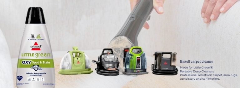 BISSELL Little Green Mini is a cleaner, but it is also a helper towards a clean house.