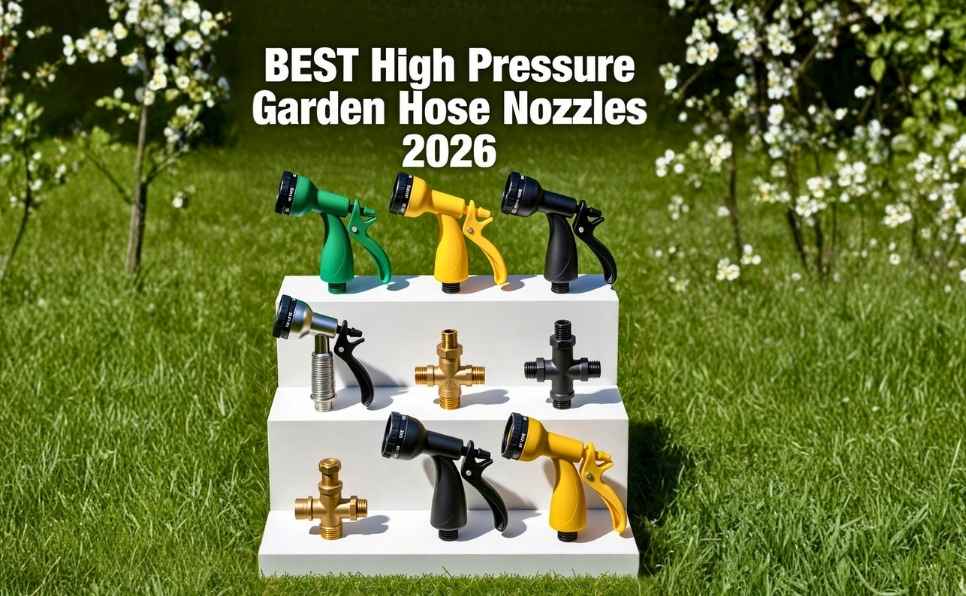 This guide focuses on the cheapest high pressure garden hose nozzles of 2026 of leading brands such as AUTOMAN, Besiter and Gilmour.