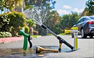 A new pump isn't the answer, though; it's the right best high-pressure hose nozzle. A good nozzle concentrates the water spray to form a high-pressure jet, similar to a commercial cleaner. From a durable metal cleaner to a soft wand for your flower beds, changing your nozzle is the quickest way to increase your pressure.