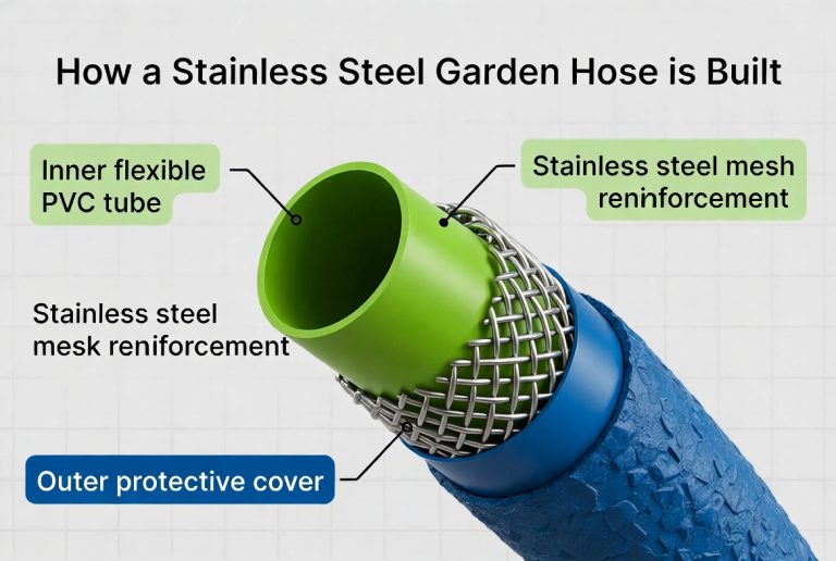 The best metal garden hose can finally solve those frustrating problems.