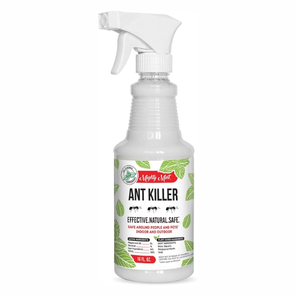 Made with natural peppermint oil